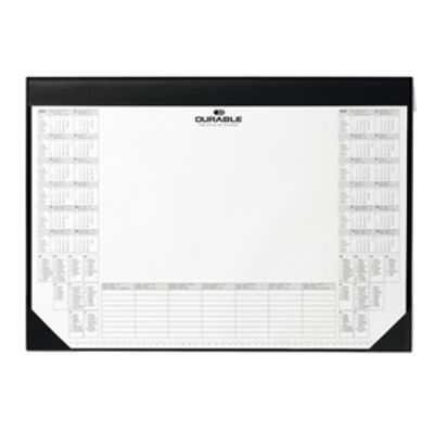 Immagine di SOTTOMANO CON 25FG C-CALENDARIO BIANNUALE 59x42cm DURABLE [7291-01]