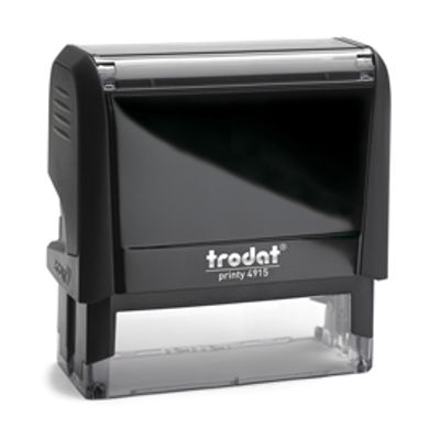 Immagine di TIMBRO TRODAT PRINTY 4915 4.0 70X25 ECOBLACK [TR3950]