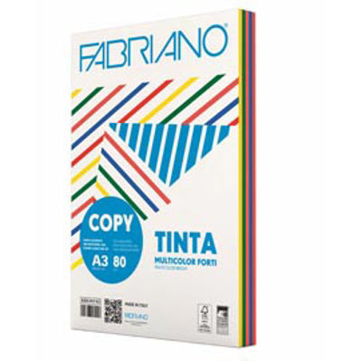 Immagine di CARTA COPY TINTA MULTICOLOR A3 80gr 250fg mix 5 colori forti [62629742]