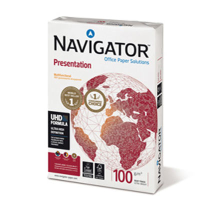 Immagine di CARTA NAVIGATOR presentation A4 100GR 500FG 210X297MM [02 A4 100 NAV]