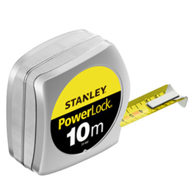 Immagine di FLESSOMETRO POWERLOCK 10Mt STANLEY [M33442]