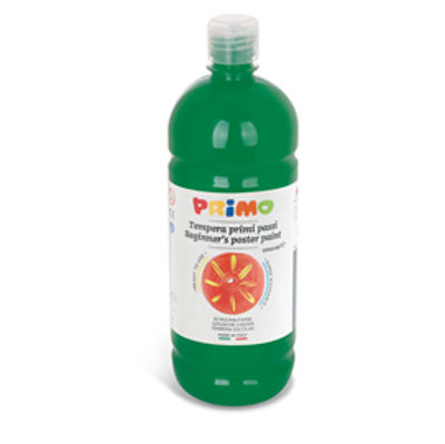 Immagine di Tempera pronta - 1 litro - verde scuro - Primo [GRO71081]