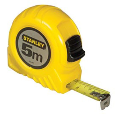 Immagine di Stanley FLESSOMETRO colorato 5m x 13mm [M30497]