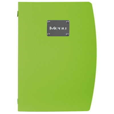 Immagine di PortamenU' Rio - A4 - 24x34 cm - verde - 1 inserto doppio incluso - Securit [MC-RCA4-GR]