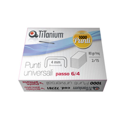 Immagine di SCATOLA 1000 PUNTI UNIVERSALI TiTanium 6/4 [TI1002T]