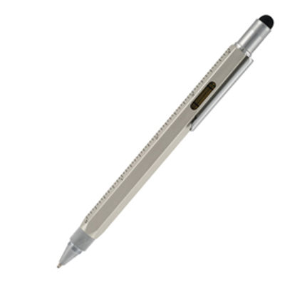 Immagine di Portamine Tool Pen - punta 0,9mm - argento - Monteverde [J035241]