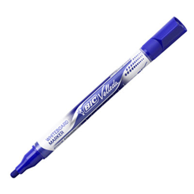 Immagine di Marcatori Whiteboard Marker Velleda liquid Ink - blu - punta tonda 2,2mm - Bic [902087]