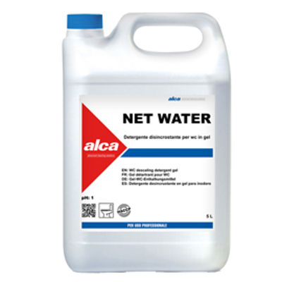 Immagine di Detergente acido Net Water - Alca - tanica da 5 kg [ALC637]