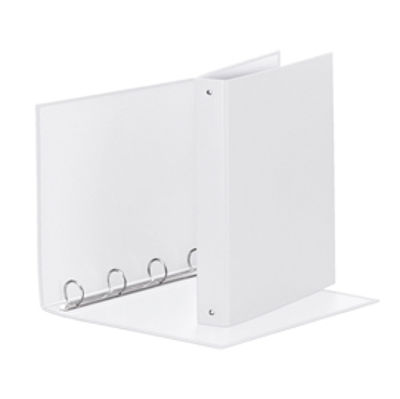 Immagine di Raccoglitore Meeting - 22x30cm - 4anelli - dorso 4cm - ppl bianco - Esselte [395792904]