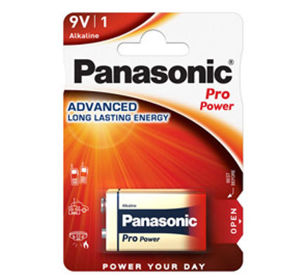 Immagine di Pila Transistor ProPower 6R61 - 9V - Panasonic - blister 1 pila [C100061]