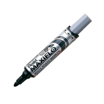 Immagine di Marcatore per lavagne MaxiFlo - punta conica 6 mm - nero - Pentel  [MWL5M-A]