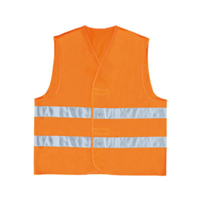 Immagine di Gilet alta visibilitA' GILP2 - poliestere - taglia L - arancio fluo - Deltaplus [GILP2ORGT]