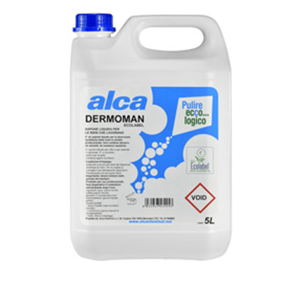 Immagine di Sapone liquido Dermoman - sporco medio - Alca - tanica da 5 lt [ALC578]