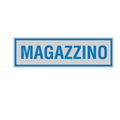 Immagine di PZ. 1 Cartello adesivo magazzino 96696 [96696]