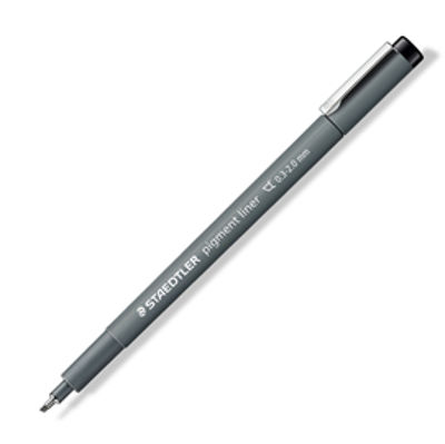 Immagine di Pennarello Pigment Liner 308 - 2,0mm - nero - Staedtler [308 C2-9]