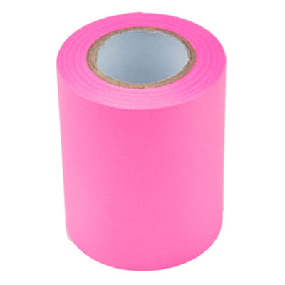 Immagine di Rotolo ricarica carta autoadesiva - fucsia neon - 59mm x 10mt - per Memoidea Tape Dispenser - Iternet [3205F]