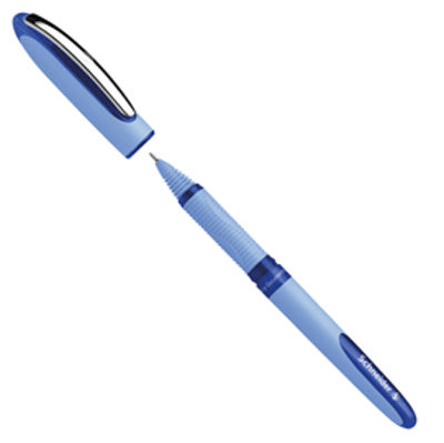 Immagine di Roller One Hybrid N con cappuccio - tratto 0,3mm - blu - Schneider [P183403]