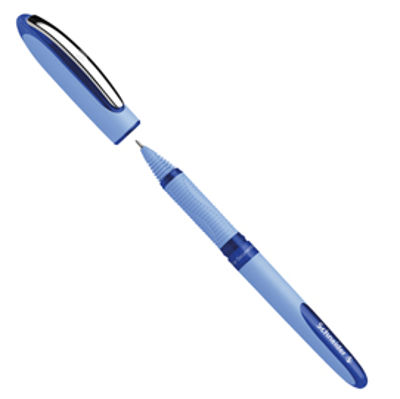 Immagine di Roller One Hybrid N con cappuccio - tratto 0,5mm - blu - Schneider [P183503]