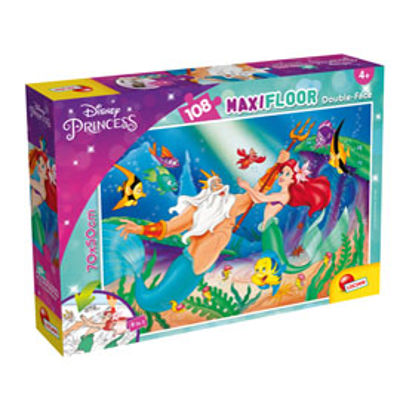 Immagine di Puzzle df supermaxi 108 little mermaid lisciani [31788]