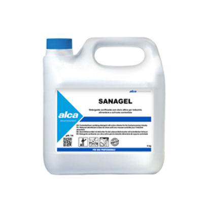 Immagine di DETERGENTE SANIFICANTE Sanagel Tanica 3Kg Alca [ALC863]