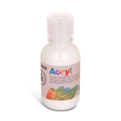 Immagine di Colori Acryl - 125ml - bianco - Primo [402TA125100]