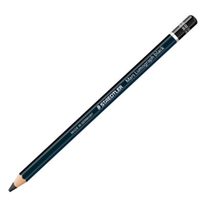 Immagine di Matita tipo carboncino Mars Lumograph Black - gradazione 8B - Staedtler [100B-8B]