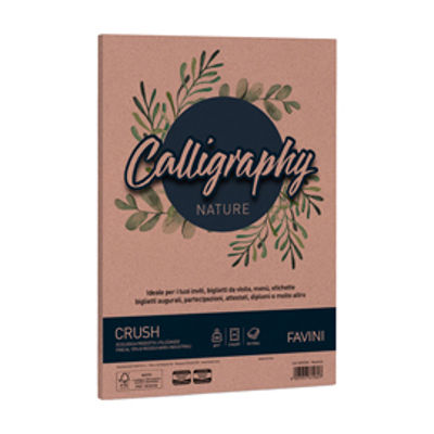 Immagine di Carta Calligraphy Nature - A4 - 250gr - mandorla - Favini - conf. 50fg [A69C564]