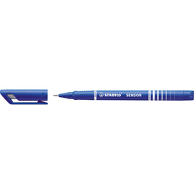 Immagine di Fineliner Stabilo Sensor - tratto 0,3mm - blu - Stabilo [189/41]