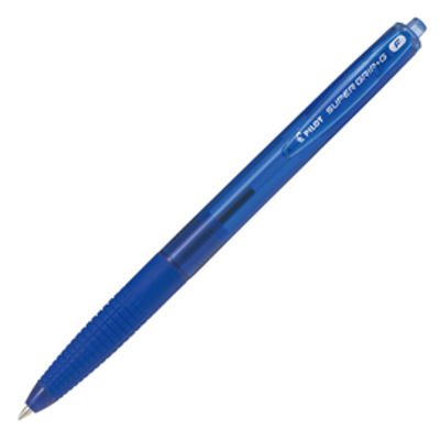 Immagine di Penna a scatto Supergrip G - blu - punta 0,7mm - Pilot [001639]