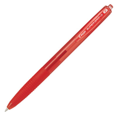 Immagine di Penna a scatto Supergrip G - rosso - punta 0,7mm - Pilot [001640]