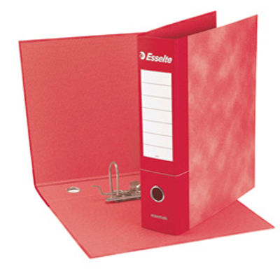 Immagine di Registratore Essentials G72 - dorso 5 cm - commerciale 23x30 cm - rosso - Esselte [390772160]