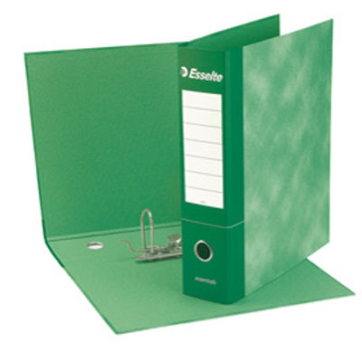 Immagine di Registratore Essentials G72 - dorso 5 cm - commerciale 23x30 cm - verde - Esselte [390772180]