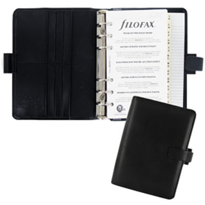 Immagine di Organiser Metropol Personal - similpelle - nero - 18,8 x 13,5 x 3,8mm - Filofax [L026902]