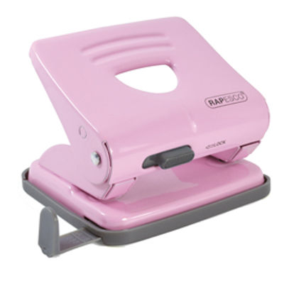 Immagine di Perforatore 825 2 fori rosa max 25 fg Rapesco [1358]