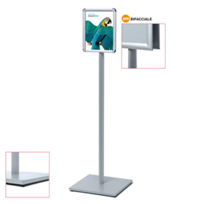 Immagine di Display Catching Pole Standard A4 Bifacciale [CAPOA4R25D]