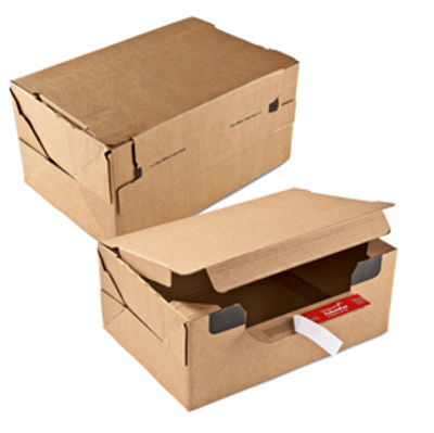 Immagine di Scatola Return Box CP 069 - taglia S (28.2x19.1x9 cm) - ColomPac [CO069.02.020]