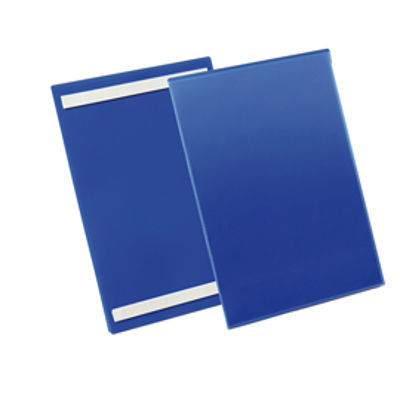 Immagine di Buste identificative con bande adesive - formato A4 verticale (210x297 mm) - Durable - conf. 50 pezzi [1797-07]