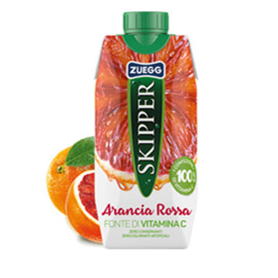 Immagine di Succo Skipper gusto Arancia Rossa BRICK 330ml Zuegg [ZUFRO]