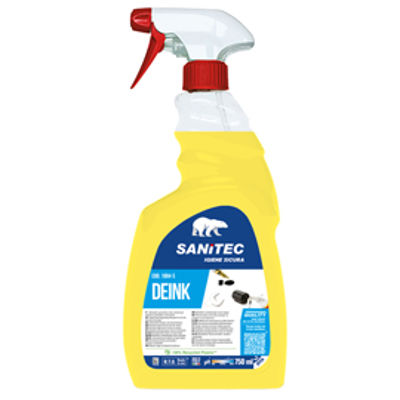 Immagine di DETERGENTE PER INCHIOSTRI COLLA E GRASSO SANITEC 750ML  [1884-S]