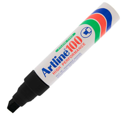 Immagine di Marcatore Jumbo A 100 - punta scalpello - nero - Artline [A100N]