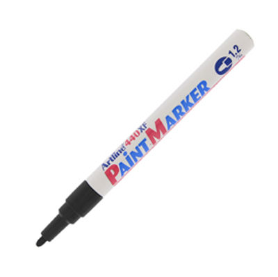 Immagine di Marcatore permanente A 440 - a vernice - punta tonda fine - 1,2 mm - nero - Artline [A440N]