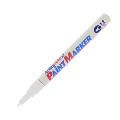 Immagine di Marcatore a vernice A 440 - punta tonda 1.2mm - bianco - Artline [A440BI]