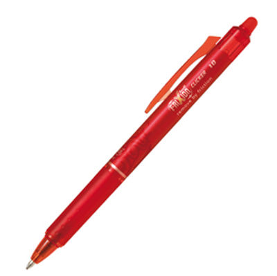 Immagine di Penna a sfera a scatto cancellabile Frixionball - punta 1,0mm - rosso - Pilot [006552]