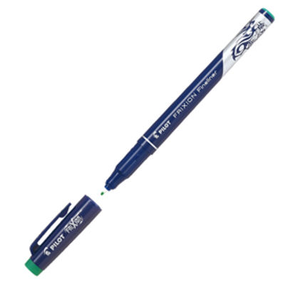 Immagine di Fineliner cancellabile Frixion - punta 1,3mm - verde - Pilot [000344]