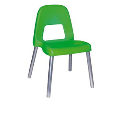 Immagine di Sedia per bambini Piuma - H 31 cm - verde - CWR [09386/03]