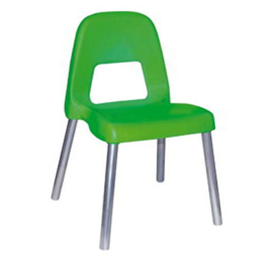 Immagine di Sedia per bambini Piuma - H 35 cm - verde - CWR [09387/03]