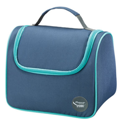 Immagine di Lunch Bag - Picnick Easy - 20 x 25 x 18 cm - 6,3 L - azzurro/blu - Maped [872104]