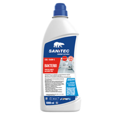 Immagine di Bakterio detergente disinfettante Pino  - 1 litro - Sanitec [1540N-S]