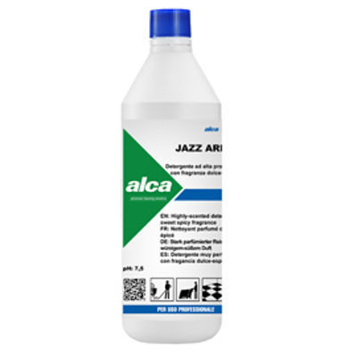 Immagine di Detergente pavimenti linea Jazz Aretha - profumo dolce speziato - 1 L - Alca [ALC1097]