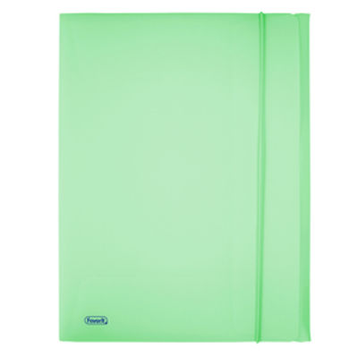 Immagine di Cartella 3L con elastico - PPL - P@stel verde - 24x33cm - Favorit [400116604]